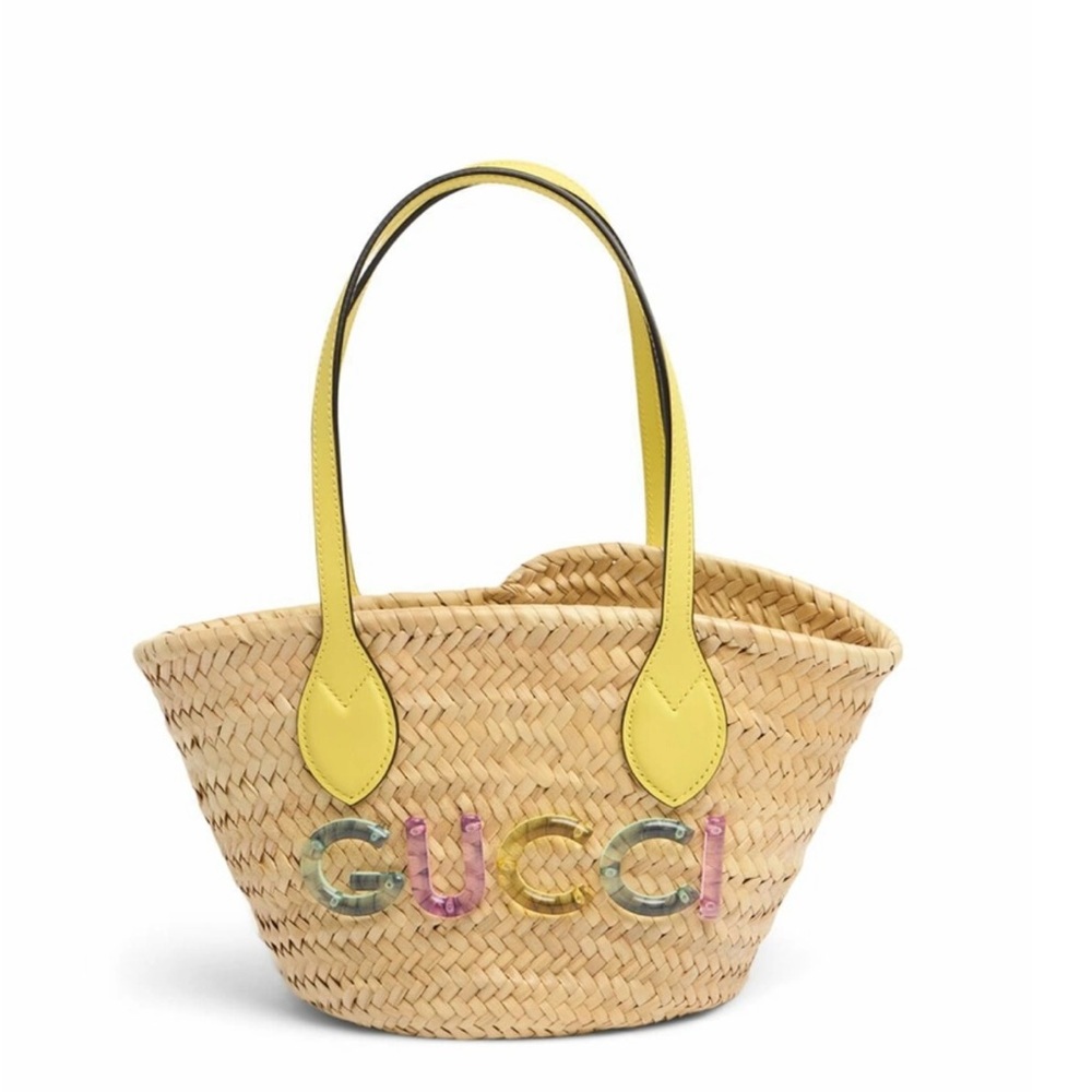 GUCCI Summer Raffia Tote Brand NEW